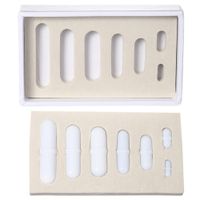 7 Pcs PTFE Magnetic Stirrer Mixer Stir Bar Spinbar Stirring