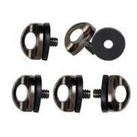 SaferCCTV Camera Neck Strap Screw Holder, Quick Install Metal Screw for Quick Release Neck Strap/R-Strap/Neck Sling Strap,1/4 Screw Mouth Designed for Cameras with Quick mounting (5 Pack)