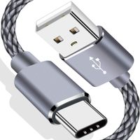 USB-C A Charger Cable for GoPro Hero 5 Session CHDHS-501,BlackBerry KEY2/LE/KEYone/DTEK60/Motion-56k,Google Pixel 3 2 XL LG V30 V20 G5 Moto Z Samsung Galaxy S10 S9 S8 Type C to A Fast Charging Cord