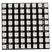 DIYmall 8X8 LED Matrix WS2812 5050 SMD RGB LEDs 64 Pixels LED Matrix with Inserted RGB Full Color Driver Board for Arduino