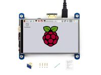 Waveshare 4inch HDMI LCD Resistive Touch Screen 800x480 High Resolution HDMI interface IPS Screen Designed for Raspberry Pi 3 B/2B/B +/B