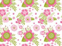 Chalkboard Flowers Tissue Paper (240 Pack )