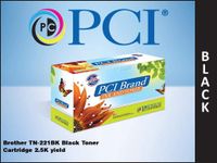 Premium Compatibles TN221BK-PCI Brother TN-221BK Black Toner Cartridge