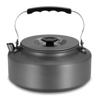 Docooler Camping Kettle - 1.1L & 1.6L Portable Ultra-Light Outdoor Hiking Camping Picnic Water Kettle, Teapot, Coffee Pot - Compact, Quick-Heat & Anti-scalding