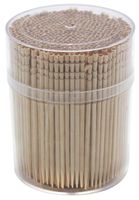 Wood Toothpick 100% All Natural Round Wooden Toothpicks 2.6 Inch 1 Pack of 500 ct