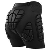 TOMSHOO Hip Protection Pads Shorts, Upgrade Hip Protection Pads,3D EVA Hip Bone Protection Pad Impact Resistance Lightweight Protective Gear for Ski Skate Snowboard Skating
