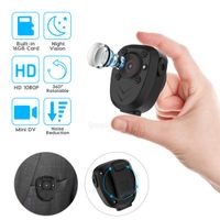 Body Camera Spy Hidden Camera, Mini Camera HD 1080P Wearable Camera with Night Vision Body Worn Camera, Portable Small Camera Built-in 16GB Memory Card Mini Sport Camera with 360° Adjustable Clip