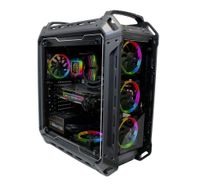 Velztorm Br-II Gaming and Entertainment Desktop PC (Intel i7-9700F 8-Core, 32GB RAM, 1TB m.2 SATA SSD + 3TB HDD (3.5), MSI RTX 2070 Super, 5xUSB 3.1, 1xHDMI, 3xDP Port, Win 10 Pro)