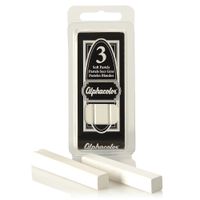 Quartet Alphacolor Round Soft Pastels, White, 3 Pastels per Pack (105W)