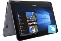ASUS Vivobook Flip 11.6 HD 2-in-1 Convertible Touchscreen Laptop, Intel Celeron N3350 4GB RAM, 500GB HDD, ASUS Stylus Pen Win 10 (Renewed)