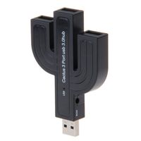 XBOSS B1 Super Speed USB 3.0 Hub 3 Port 5Gbps Micro USB Hb USB Splitter Adapter for PC Computer Tv, Game, Ps2, Ps3, Ps4 and ETS