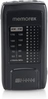 Memorex AM/FM Portable Radio (Black)