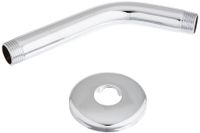 Hansgrohe 27411003 Small Shower Arm and Flange, 6-Inch, Chrome