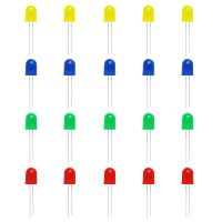 Gikfun 10mm LED Emitting Diodes Light Lamp Diffused F10 Round Led for Arduino (Pack of 20pcs) AE1258