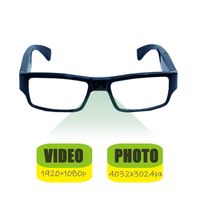 Hidden Camera Eyeglasses Full HD 1980×1080P Perfect for Covert Recording in face to face interactions Office/Home Security/Travel/Training/Teaching/Pets(Black)[2019 Upgraded]