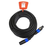 Podium Pro S50 50' Pro Audio Speaker Cable Male Speakon Jack to Female Speakon Jack