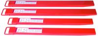 Wesco Industrial Products 272558 Heavy Duty Steel Fork Extension, 6-3/4" Width x 2-3/8" Height x 63-3/8" Depth