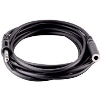 Seismic Audio - SA-HPE6-6 Foot Headphone Extension Cable - 1/4 Inch TRS Male to 1/4 Inch TRS Female Audio Extender Patch Cable