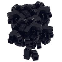 Yibuy 100 Pieces Phone Coupler Sound Voice Inser Module Jack Cat3 RJ-11