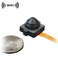 Sony 1080p IMX323 Chip Super Low Light Wireless Spy Camera with WiFi Digital IP Signal, Recording & Remote Internet Access (Hide-it-Yourself, Super conical pinhole Lens)