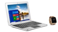 Beantech CORE+ 11.6 Windows 10, 2 in 1 Detachable PC - with Bonus Full Function Beantech Smart Watch (W11046APS+S1CG)