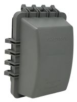 Sealproof 1-Gang Weatherproof In Use Outlet Cover | One Gang Outdoor Plug and Receptacle Protector, Lockable, UL Extra Duty Compliant, 18 Configurations