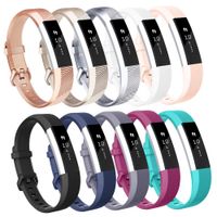 AK Replacement Bands Compatible with Fitbit Alta Bands/Fitbit Alta HR Bands (10 Pack), Replacement Bands for Fitbit Alta/Alta HR (10 pcs-c, Large)