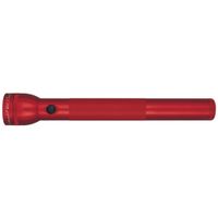Maglite Heavy-Duty Incandescent 4-Cell D Flashlight in Display Box, Red