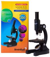 Levenhuk 2S NG Microscope with Plano-Concave Mirror - the Safest Illumination Method for Children