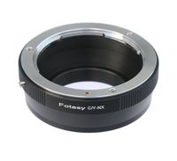 Fotasy CY Lens to Samsung NX Adapter, Contax Yashica C/Y Mount Lens to NX Mount Adapter, fits Samsung NX1 NX3300 NX3000 NX2000 NX1000 NX1100 NX500 NX300M NX300 NX210 NX200 NX30 NX20 NX11