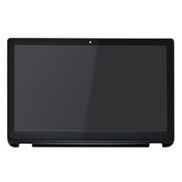 LCDOLED Replacement 15.6 inches FullHD 1080p IPS LCD Display Touch Screen Digitizer Assembly with Bezel for Toshiba Satellite P55W-B5112 P55W-B5260SM P55W-B5162SM P55W-B5224 P55W-B5318 P55W-B Series