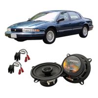 Compatible with Chrysler LHS 1995-1998 Front Door Factory Replacement Harmony HA-R5 Speakers New