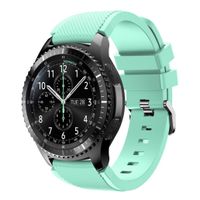 GBSELL New Fashion Sports Silicone Bracelet Strap Band For Samsung Gear S3 Frontier (Mint Green)