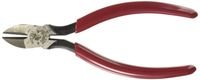 Klein Tools D252-6 All-Purpose Diagonal Cutting Pliers, Short Jaws and Beveled Edges and Hot-Riveted Joint, 6-Inches