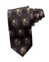 NHL Men's All Over Team Logo Neck Tie (Vegas Golden Knights)