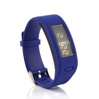 honecumi Replacement Bands Compatible with Garmin Vivofit Wristband Watch Strap for Men & Women-Garmin Vivofit 1 Replacement Watch Band/Strap/Bracelet with Metal Buckle Clip-Free Size-Navy Blue