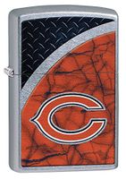 Zippo NFL Chicago Bears Street Chrome Pocket Lighter