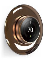 elago Wall Plate Cover Designed for Google Nest thermostat Wall Plate (Chrome Bronze) - Compatible with Nest Learning Thermostat 1st/2nd/3rd Generation, Matt Finish [US Patent Registered]