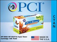 Premium Compatibles Inc. CE271A-PCI Replacement Ink and Toner Cartridge for Hewlett Packard Printers, Cyan