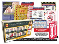 Restaurant Industry Kit - Restaurant Safety Signs Bundle