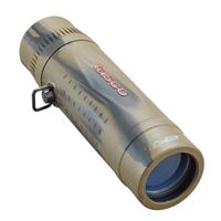 TASCO 568125B Essentials Roof MC Box Monocular, 10 x 25mm, Brown Camo