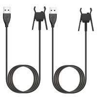 EveShine 2Pcs Fitbit Alta Charger, [Extra Length] 3.3ft /1M Replacement USB Charging Cable (No Reset Button)