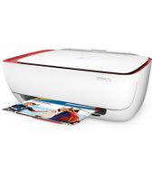 HP DeskJet 3630 Series All in One Wireless Printer (Renewed) (Red)
