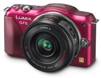 Panasonic Lumix DMC-GF5XR Live MOS Micro 4/3 Compact Sytem Camera with 3-Inch Touch Screen and 14-42 Power Zoom Lens (Red)