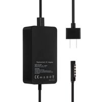Surface Pro 2 Pro 1 Charger, E EGOWAY 48W 12V 3.6A Surface Power Adapter Charger Compatible for Microsoft Surface Pro 2 Pro 1 Surface RT with USB Charging Port