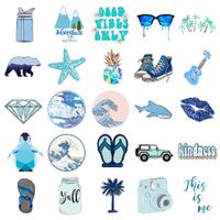 VSCO Stickers for Hydro Flask, Cute Vsco Stickers Waterproof for Teen Girls, Aesthetic Trendy Stickers for Water Bottles, Laptop, Phone, Bike, Luggage