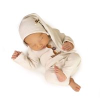 Foryora Newborn Photography Props Outfits - 2Pcs Handmade Set Baby Boy Girl (White)