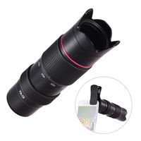 ORDRO TX-13 Camera Telescope,12X Ultra HD Monocular Telescope Lens Telephoto Zoom Lens Adopt K9 Prism FMC Coatings for Smartphone Compatible with ORDRO HDR-AZ50, HDR-AC3, HDV-D395, HDV-Z20 DV Camera