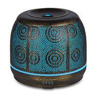 Aromatherapy Essential Oil Diffuser,Humidifier,Ultrasonic,Quiet,Cool Mist,Adjustable Mode,Time Setting,Color Light Changing,Waterless Auto Off,for Baby,Home, Office,Gifts,Yoga,Zen Upgrade 500ML