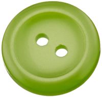 Slimline Buttons Series 1-Lime 2-Hole 3/4" 5/Card